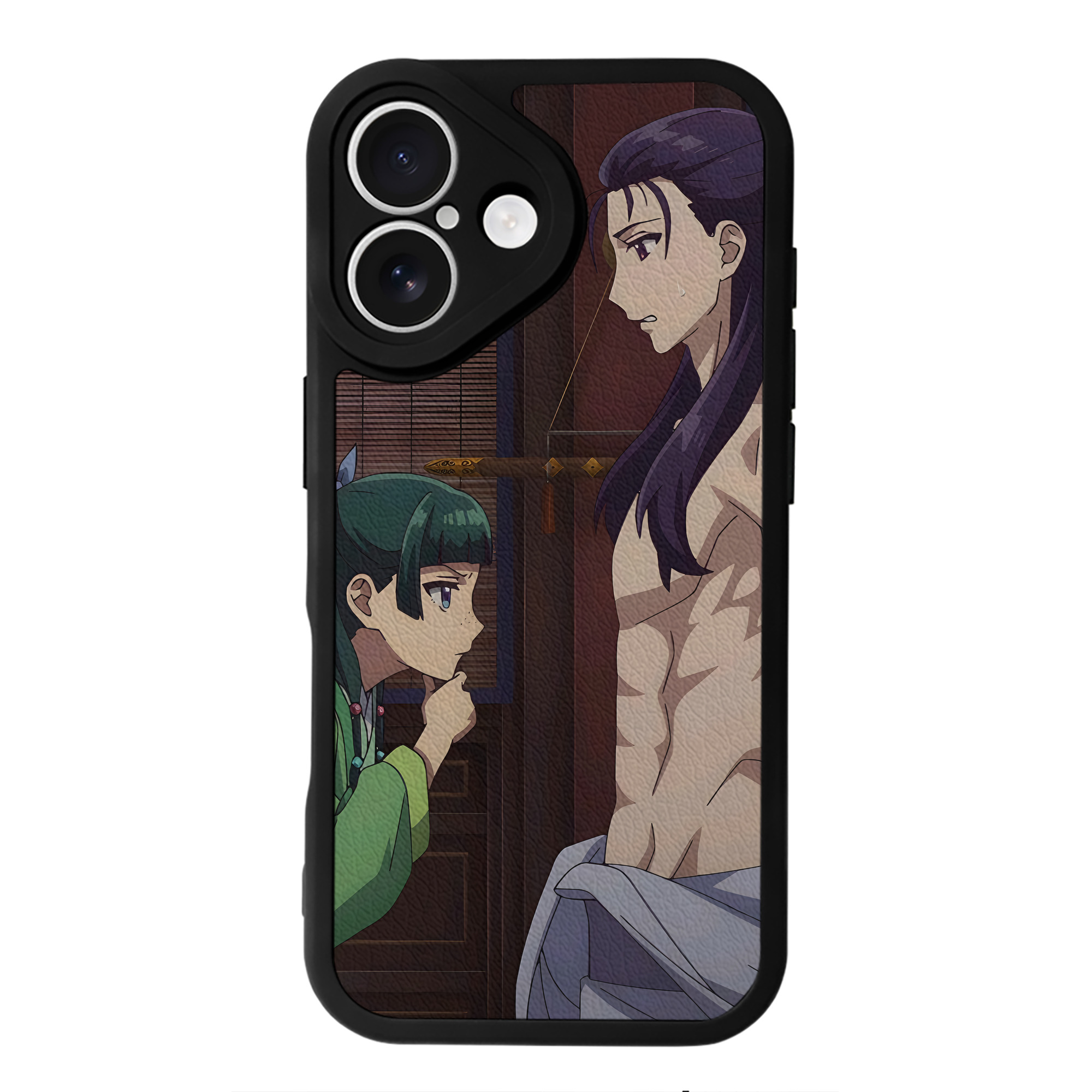薬屋のひとりごと The Apothecary Diaries 【iPhone 16シリーズ対応】シリコンスマホケース（レザー調） 材質：シリコン